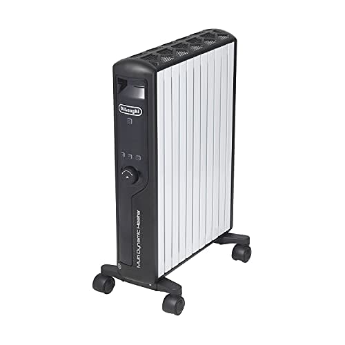 De Longhi Multi-Dynamic Heater MDHU15-BK Electric Heater Zero Wind Heating Energy Saving Intuitive Click Knob with Remote Control Surface Temperature
De Longhi Multi-Dynamic Heater MDHU15-BK Electric Heater Zero Wind Heating Energy Saving Intuitive Click Knob with Remote Control Surface Temperature