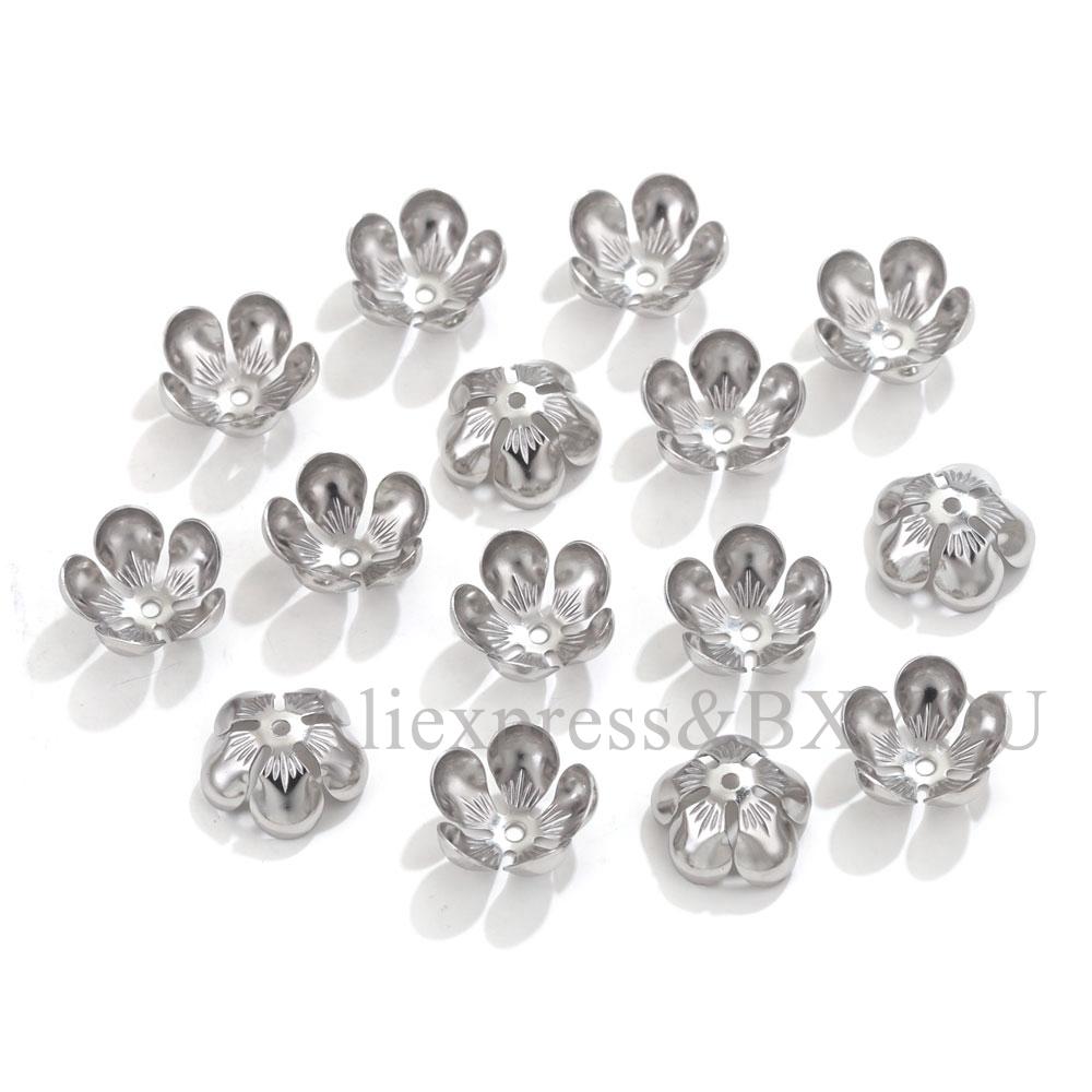 50 шт. Основа-коннектор для цветов из нержавеющей стали, шапочки для бусин, подвески-сеттинги для изготовления ювелирных изделий, компоненты, фурнитура, аксессуары
50 шт. Основа-коннектор для цветов из нержавеющей стали, шапочки для бусин, подвески-сеттинги для изготовления ювелирных изделий, компоненты, фурнитура, аксессуары