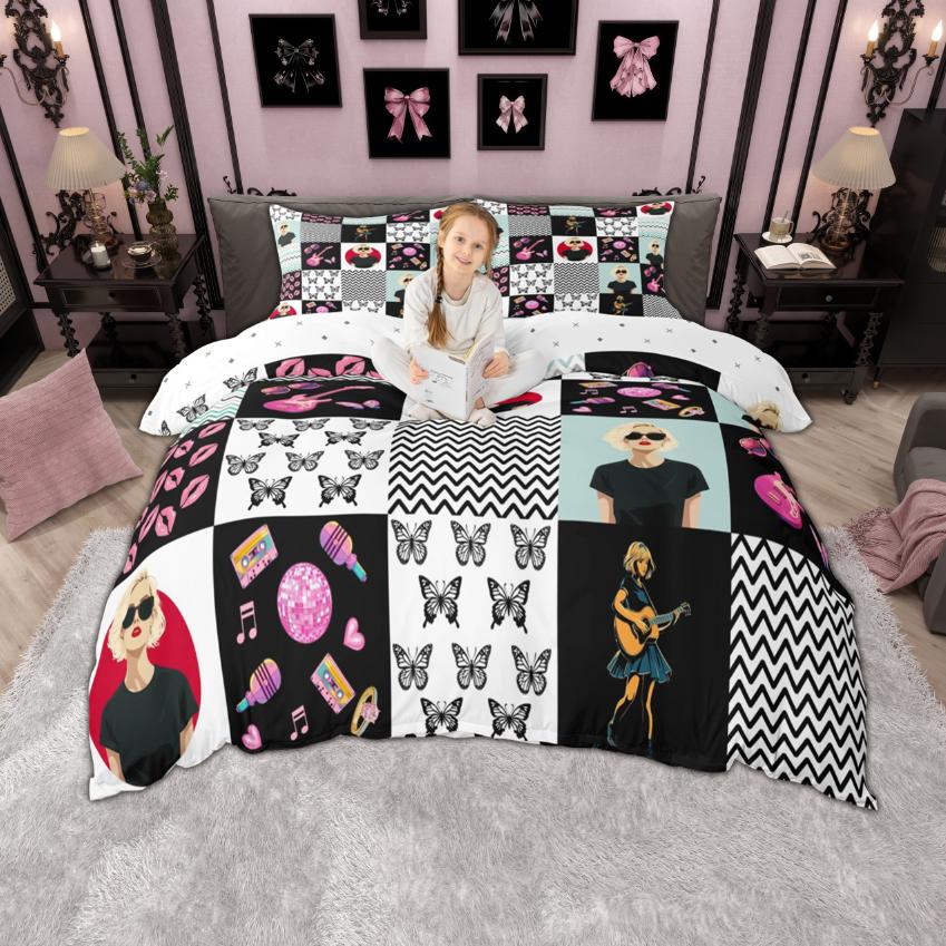 Comforter Homewish Girls Pop Star Musician Singer Gifts Bedding Set Guitar Instruments Bed Set Comforter (quilt)-EU Single(135*200cm)3pcs
Comforter Homewish Girls Pop Star Musician Singer Gifts Bedding Set Guitar Instruments Bed Set Comforter (quilt)-EU Single(135*200cm)3pcs
