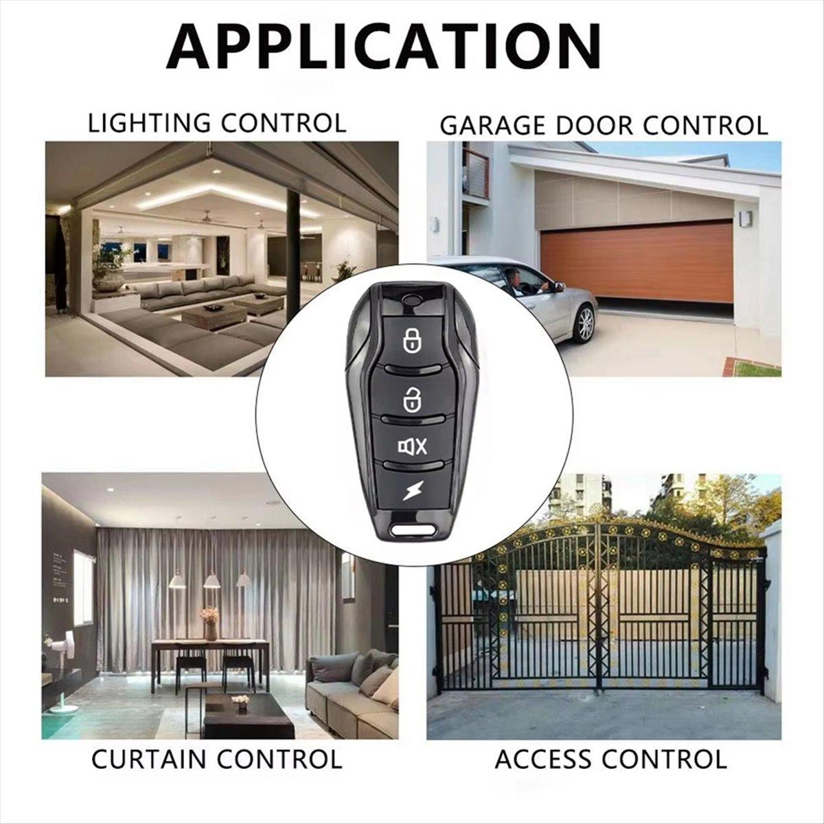 433MHz Remote Control Duplicator 4CH Remote Control Car Key Garage Door Gate Opener Universal Copy Garage Door China Mainland
433MHz Remote Control Duplicator 4CH Remote Control Car Key Garage Door Gate Opener Universal Copy Garage Door China Mainland