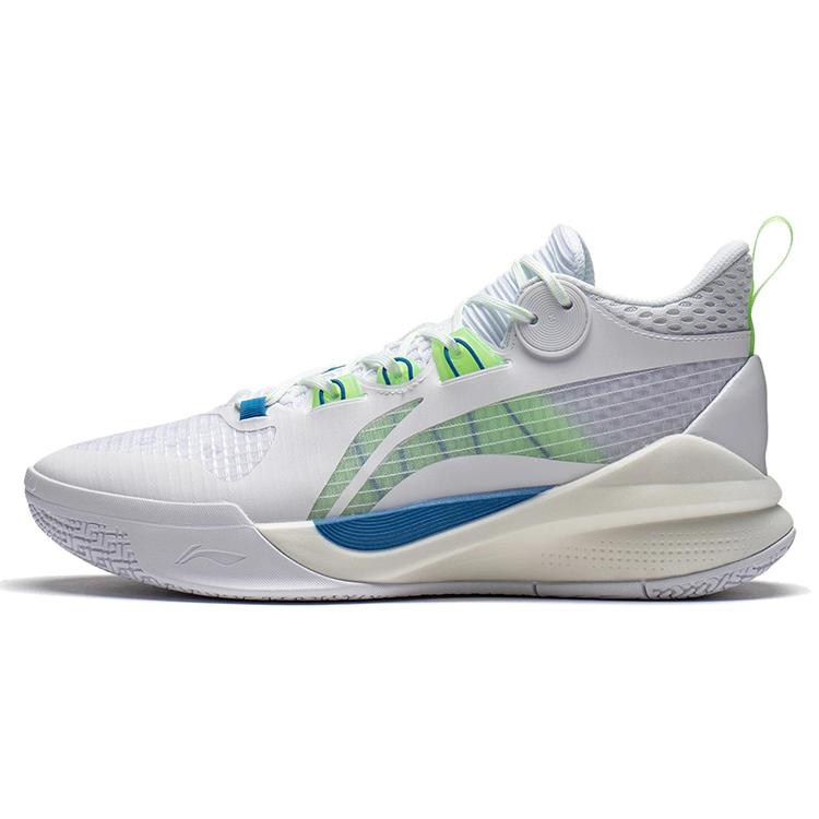 Li Ning Sonic 10 Team Basketball Shoes Men s Mid top Standard White/Neon Green ABPS015-1 44
Li Ning Sonic 10 Team Basketball Shoes Men s Mid top Standard White/Neon Green ABPS015-1 44