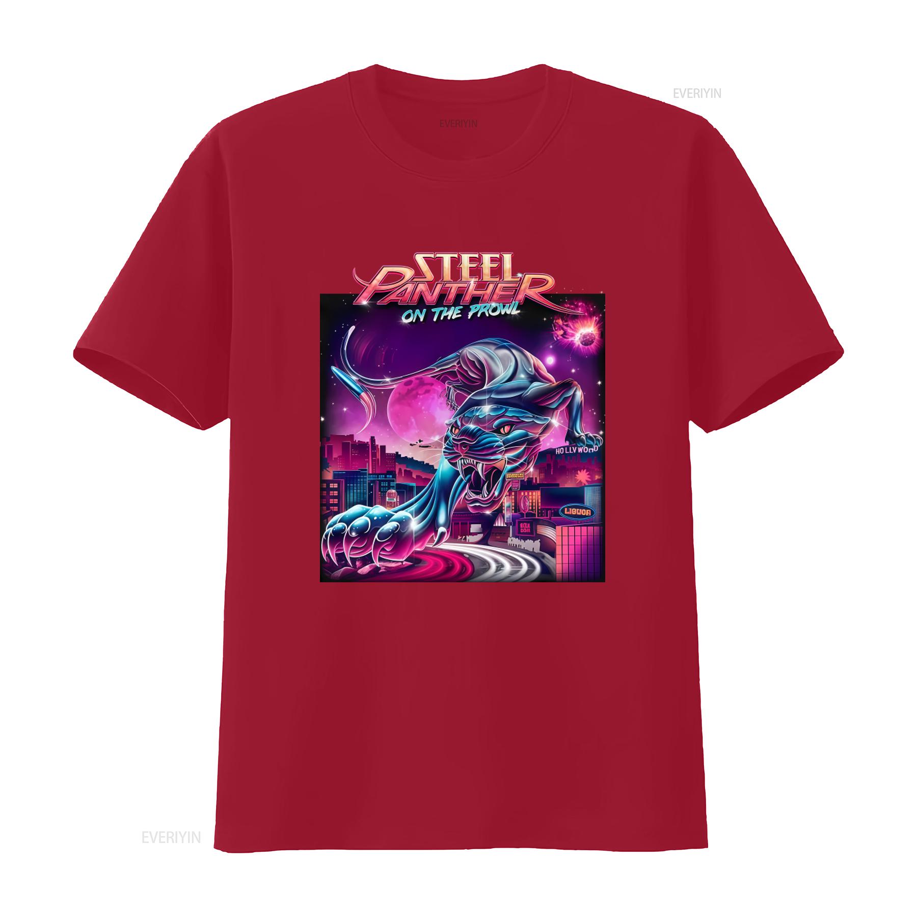 Steel Panther On The Prowl T Shirt for Men Fans Available in All Sizes vintage Washed Slightly graphic Versatile S
Steel Panther On The Prowl T Shirt for Men Fans Available in All Sizes vintage Washed Slightly graphic Versatile S