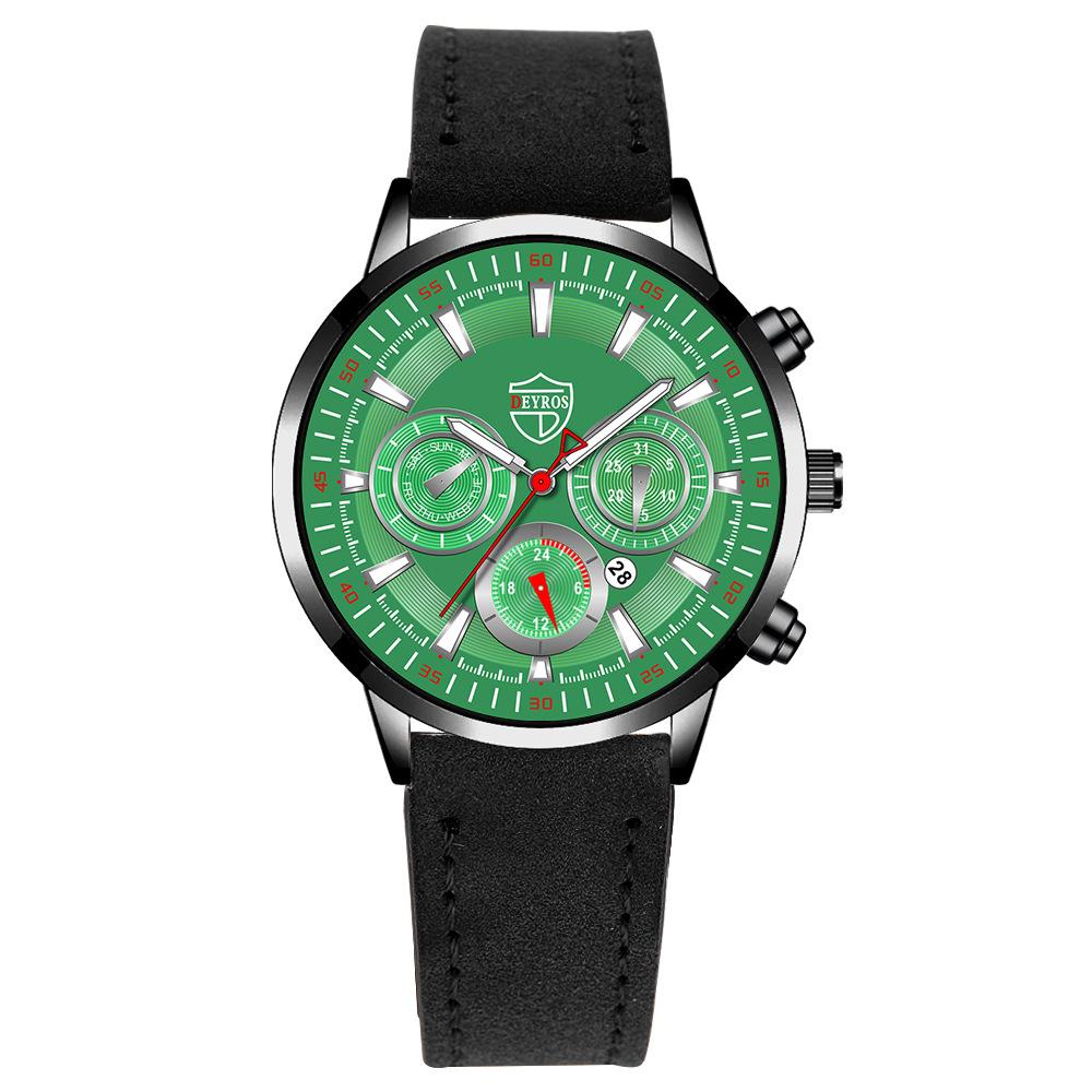 Повсякденний годинник Спортивний чоловічий годинник Годинник календар Діловий годинник Шкіряний чоловічий годинник Кварцовий годинник Чоловічий годинник чорний/зелений
Повсякденний годинник Спортивний чоловічий годинник Годинник календар Діловий годинник Шкіряний чоловічий годинник Кварцовий годинник Чоловічий годинник чорний/зелений