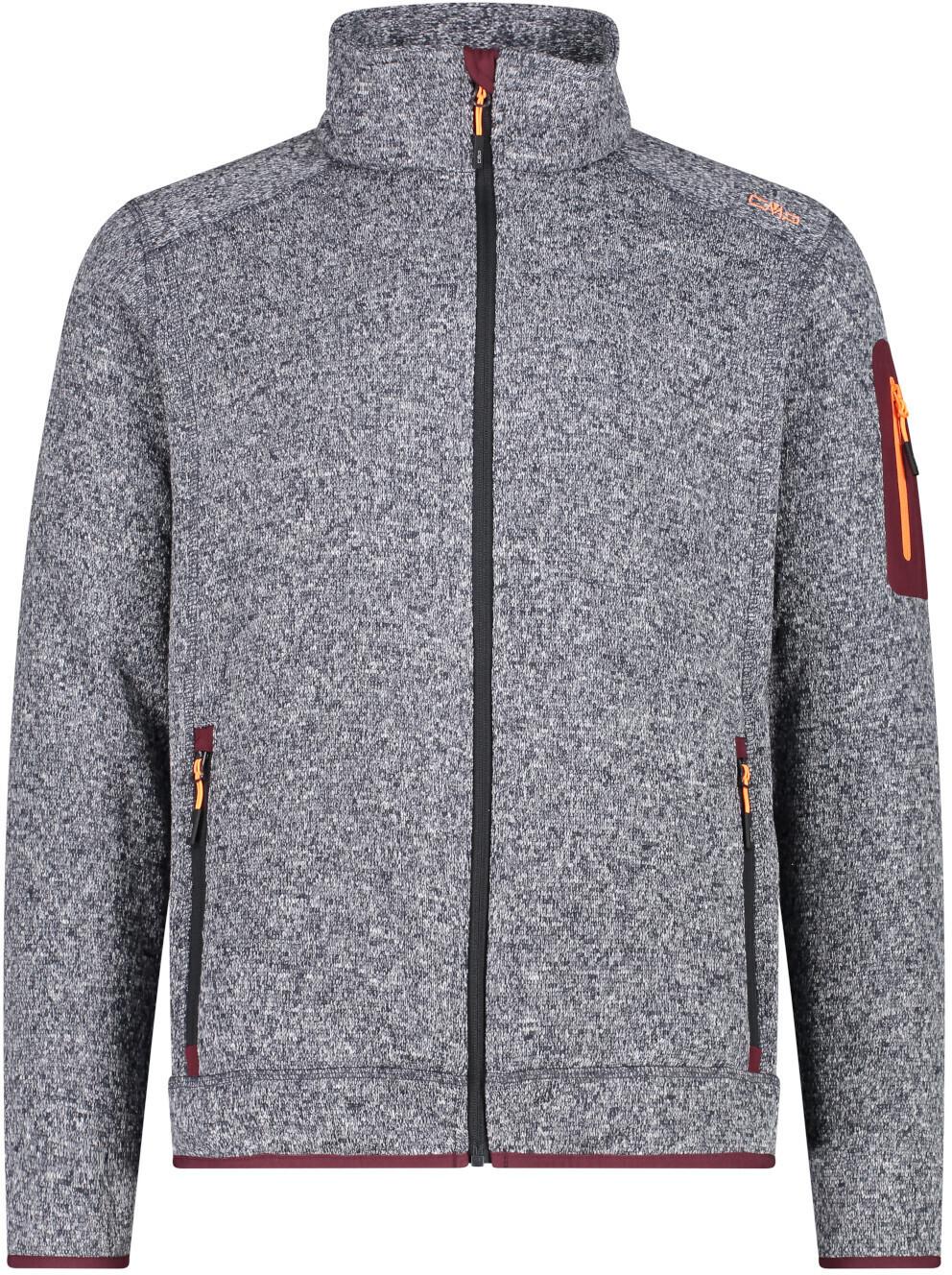 Куртка CMP Men Fleece Jacket (3H60747N) Herren schweres Fleecejacke Knit-Tech Meliert (3H60747N) antracite/burgundy 52
Куртка CMP Men Fleece Jacket (3H60747N) Herren schweres Fleecejacke Knit-Tech Meliert (3H60747N) antracite/burgundy 52