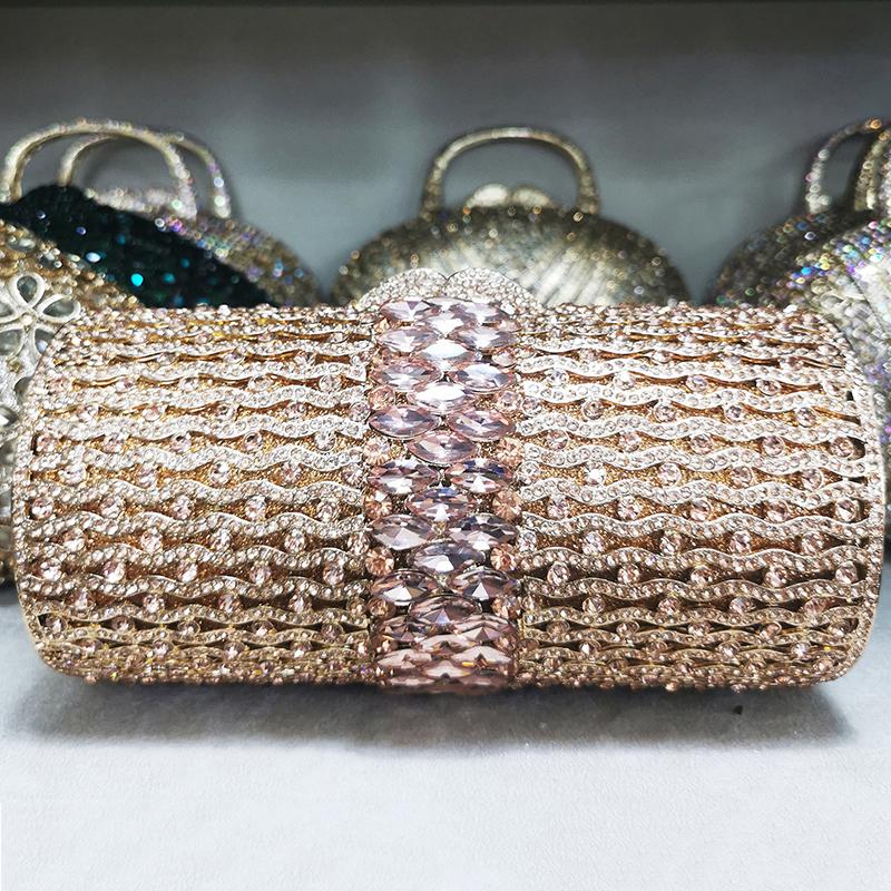 Orange Cylindrical Evening Bag Purses Women s Gold/Silver Wedding Bridal Diamond Clutch Formal Rhinestone Clutch Women Clutch 18cmX12cmX6cm
Orange Cylindrical Evening Bag Purses Women s Gold/Silver Wedding Bridal Diamond Clutch Formal Rhinestone Clutch Women Clutch 18cmX12cmX6cm