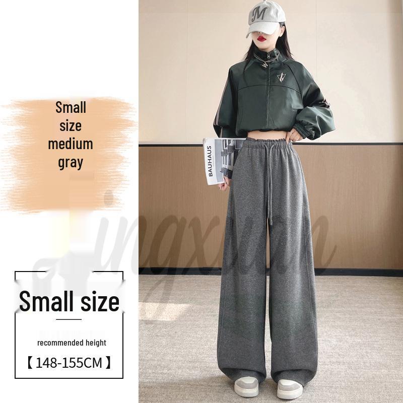2026 Spring/Summer Women s High-Waisted Wide-Leg Trousers - Floor-Length, Slim Fit, Plus Velvet Cashmere L
2026 Spring/Summer Women s High-Waisted Wide-Leg Trousers - Floor-Length, Slim Fit, Plus Velvet Cashmere L