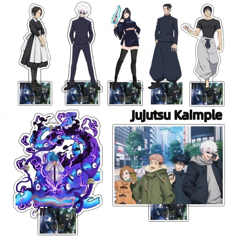 Акриловая подставка Jujutsu Kaisen Geto Suguru Gojo Satoru Toji Fushiguro Amanai Riko, брелок в стиле аниме, украшение для стола, аксессуары
Акриловая подставка Jujutsu Kaisen Geto Suguru Gojo Satoru Toji Fushiguro Amanai Riko, брелок в стиле аниме, украшение для стола, аксессуары