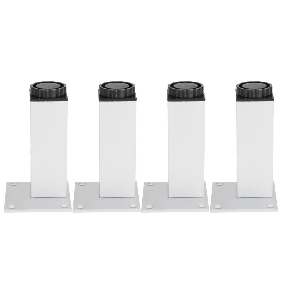 4pcs Wearresistant Aluminium Alloy Furniture Leg Square Silver Sofa Leg Adjustable Cabinet Foot Tables 60mm
4pcs Wearresistant Aluminium Alloy Furniture Leg Square Silver Sofa Leg Adjustable Cabinet Foot Tables 60mm