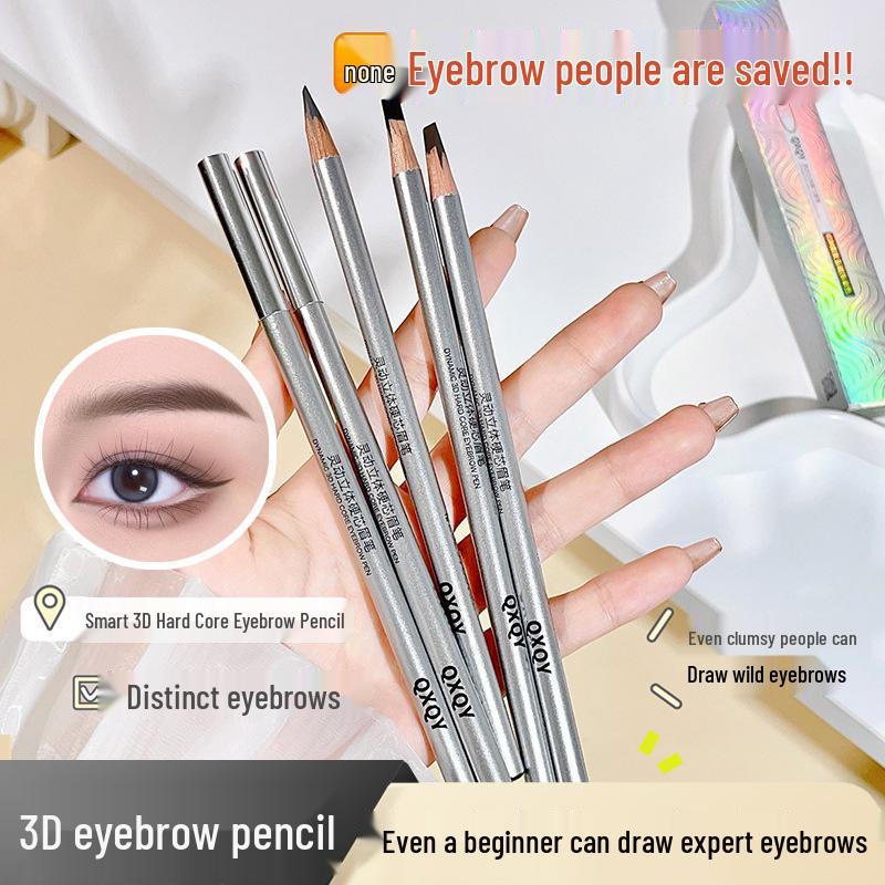 QXQY Dynamic 3D Waterproof Eyebrow Pencil - Long-lasting, Non-fading, Natural Lines, Katana Precision.
QXQY Dynamic 3D Waterproof Eyebrow Pencil - Long-lasting, Non-fading, Natural Lines, Katana Precision.