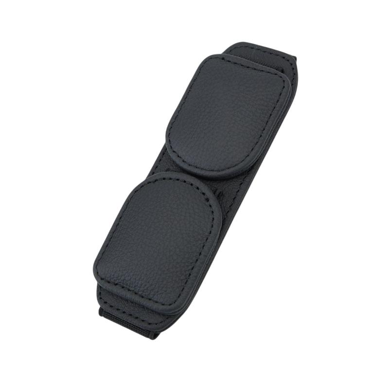 Leather Magnetic Eyewear Holder for Car Visor Sunglasses Clip Quick Installation Eyeglass Storage for Driving Convenience чёрный
Leather Magnetic Eyewear Holder for Car Visor Sunglasses Clip Quick Installation Eyeglass Storage for Driving Convenience чёрный