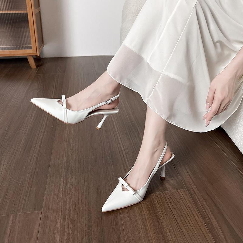 Pointed stiletto sandals women s 2025 new white bow bridesmaid wedding shoes empty skirt women s shoes 40
Pointed stiletto sandals women s 2025 new white bow bridesmaid wedding shoes empty skirt women s shoes 40
