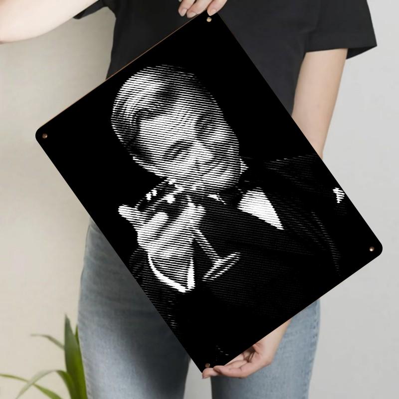 Custom Metal Tin Sign Wall Art Home Decor Modern Portrait Design Decorative Painting for Living Room Office 20x30cm(7.8x11.8inch)
Custom Metal Tin Sign Wall Art Home Decor Modern Portrait Design Decorative Painting for Living Room Office 20x30cm(7.8x11.8inch)