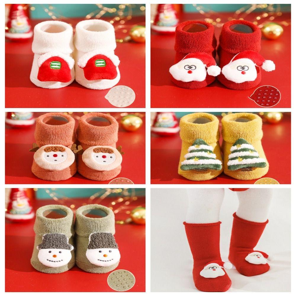 Santa Claus Cartoon Hosiery Cotton Mid-Tube Socks Breathable Children Christmas Socks Girls
Santa Claus Cartoon Hosiery Cotton Mid-Tube Socks Breathable Children Christmas Socks Girls