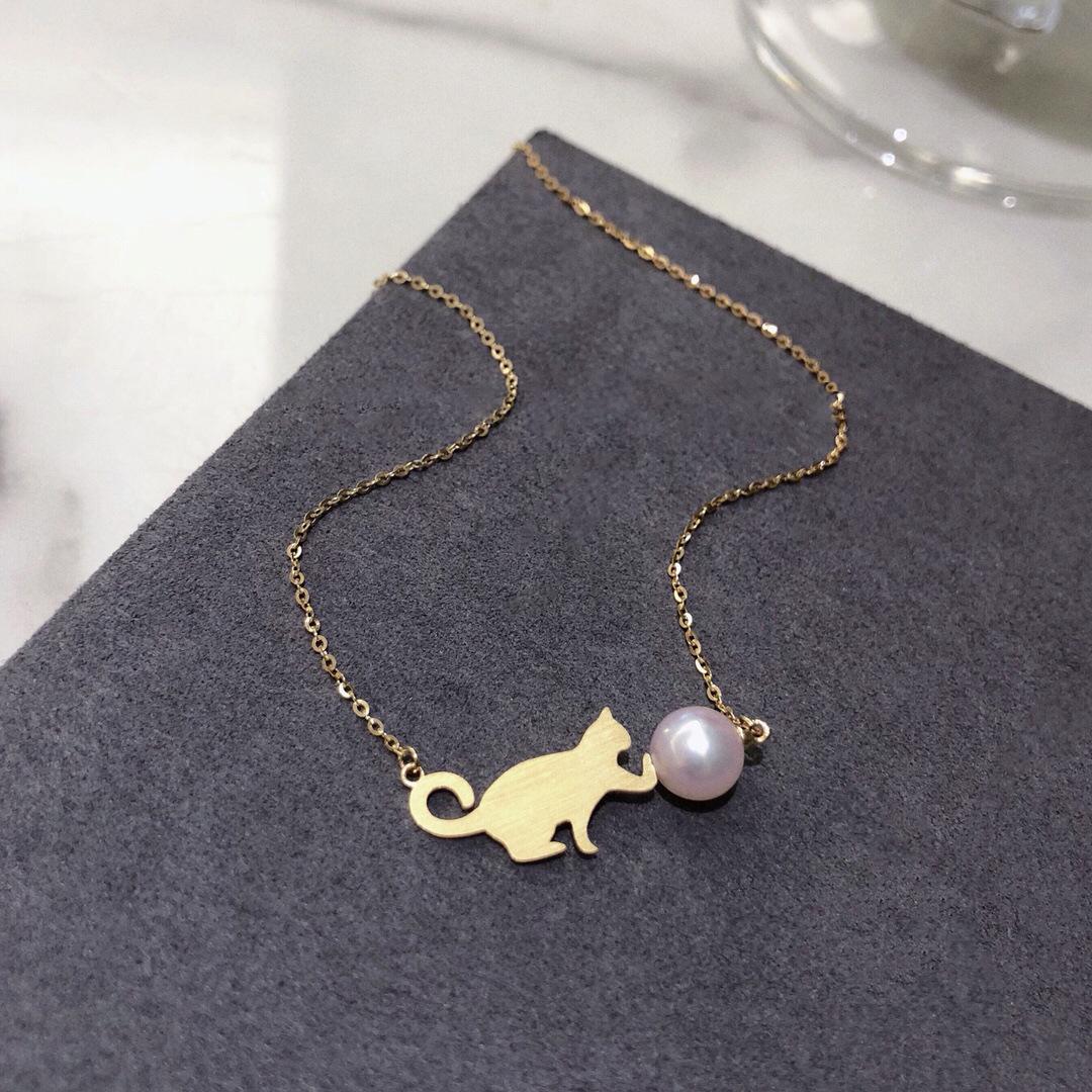 S925 Sterling Silver Pearl Cat Necklace - Stylish, Luxurious, Creative, and Cute Design 925 Silver
S925 Sterling Silver Pearl Cat Necklace - Stylish, Luxurious, Creative, and Cute Design 925 Silver