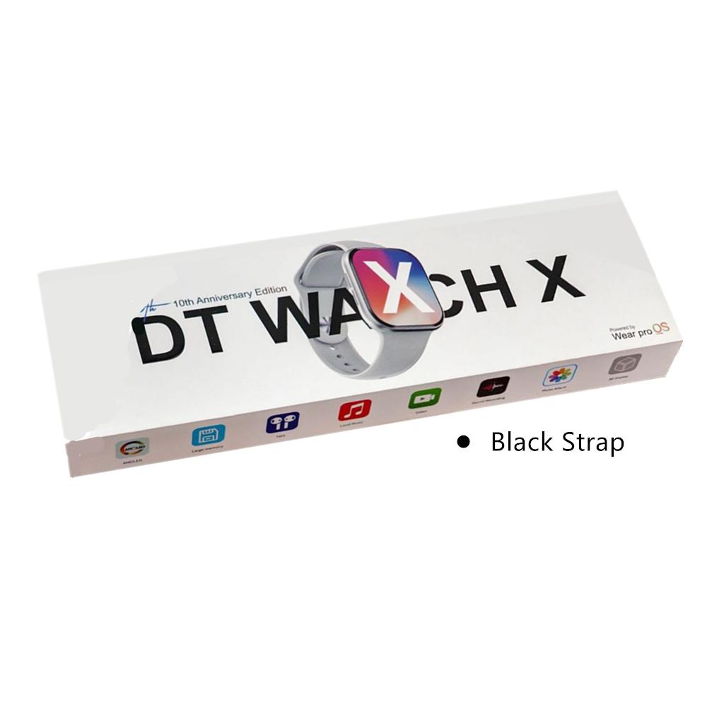 DT Watch X Smartwatch 4GB ROM GPS NFC AMOLED Display Bluetooth Call Music Player Compatible with Android & iOS New Series 10
DT Watch X Smartwatch 4GB ROM GPS NFC AMOLED Display Bluetooth Call Music Player Compatible with Android & iOS New Series 10