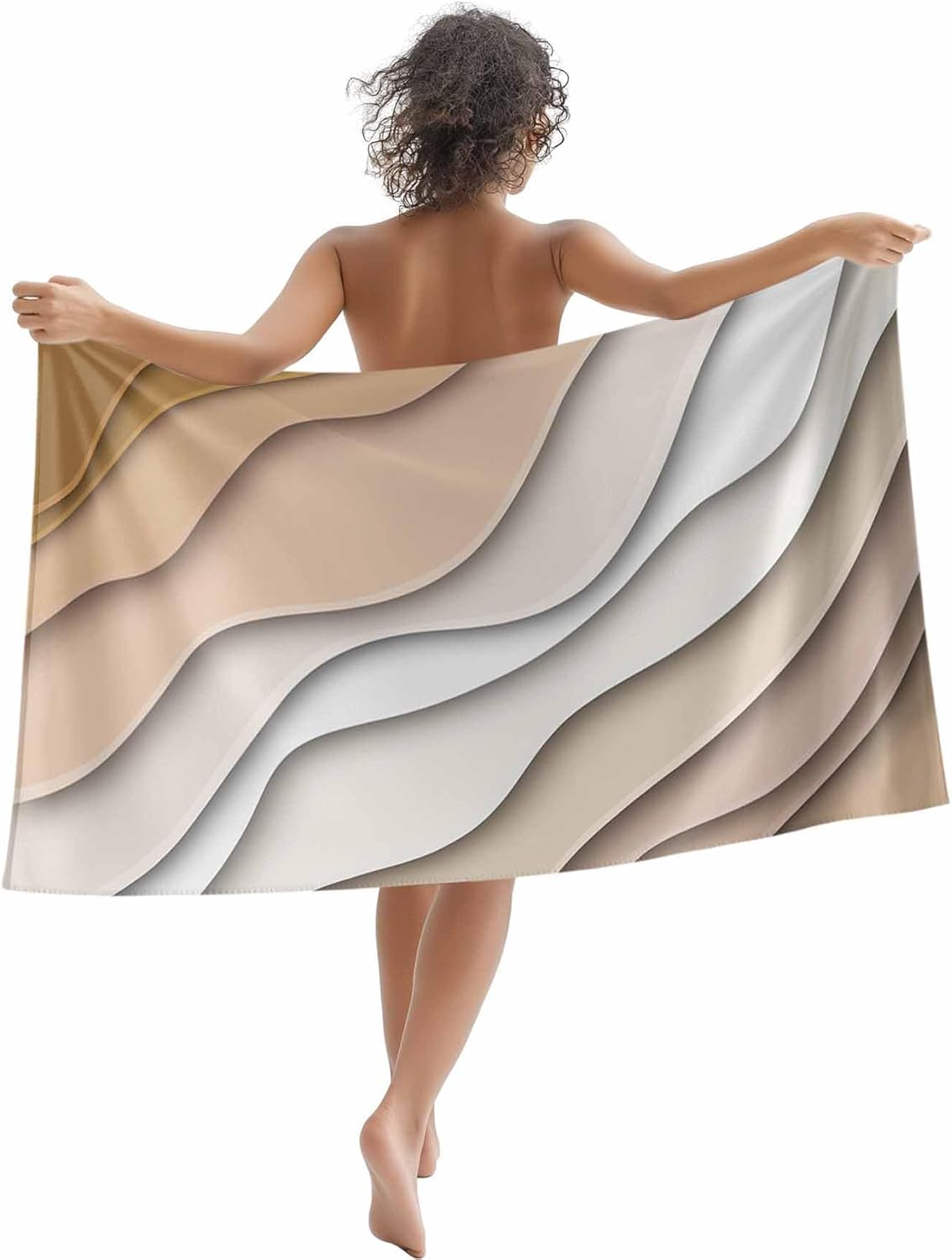Beach Towel Blue Brown Modern Geometric Bath Pool Towels Ombre Blue Abstract Soft Absorbent Beach Towels Large Quick Dry W30*H60(CM)
Beach Towel Blue Brown Modern Geometric Bath Pool Towels Ombre Blue Abstract Soft Absorbent Beach Towels Large Quick Dry W30*H60(CM)