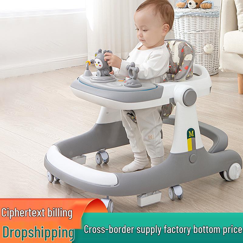 Adjustable Multifunctional Baby Walker for 6-18 Months - Anti-Rollover Design for Boys and Girls
Adjustable Multifunctional Baby Walker for 6-18 Months - Anti-Rollover Design for Boys and Girls