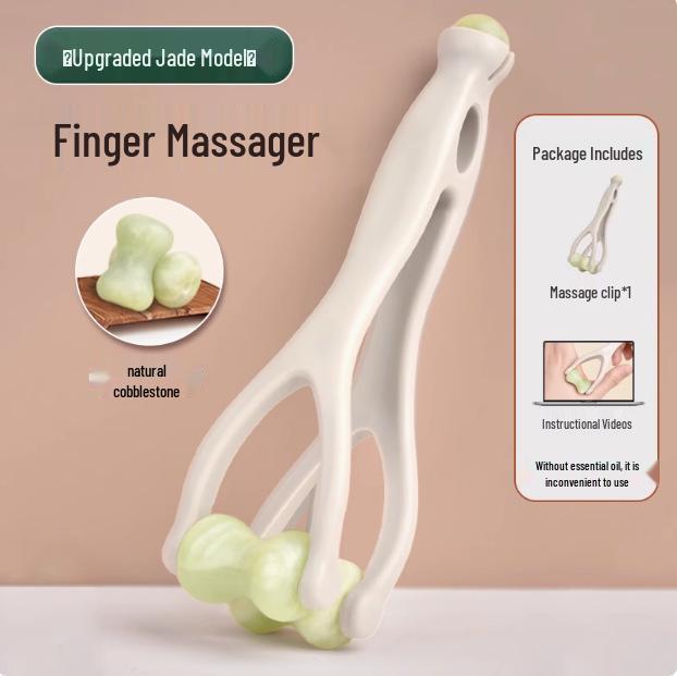 Масажер для пальців з нефриту бяньши: Багатофункціональний ручний роликовий масажер для акупунктурних точок і меридіанів
Масажер для пальців з нефриту бяньши: Багатофункціональний ручний роликовий масажер для акупунктурних точок і меридіанів