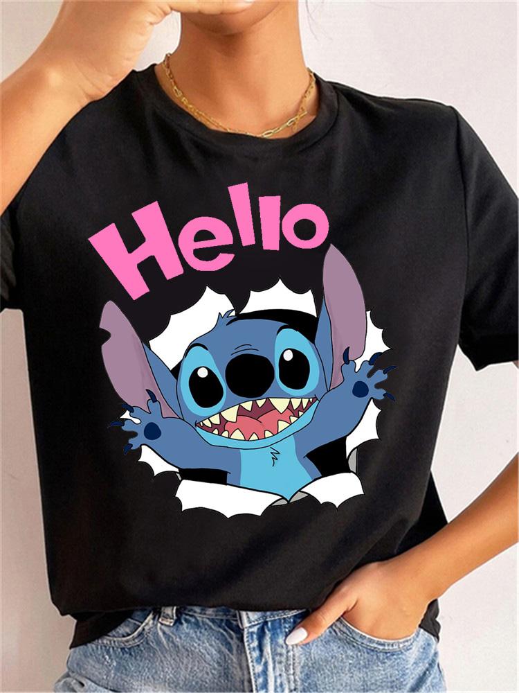 Disney Lilo Stitch Футболка Новая Кавайная Женская Футболка С Графическим Принтом Симпатичная Девушка 90-х Летняя Повседневная Топы с коротким рукавом Футболка
Disney Lilo Stitch Футболка Новая Кавайная Женская Футболка С Графическим Принтом Симпатичная Девушка 90-х Летняя Повседневная Топы с коротким рукавом Футболка