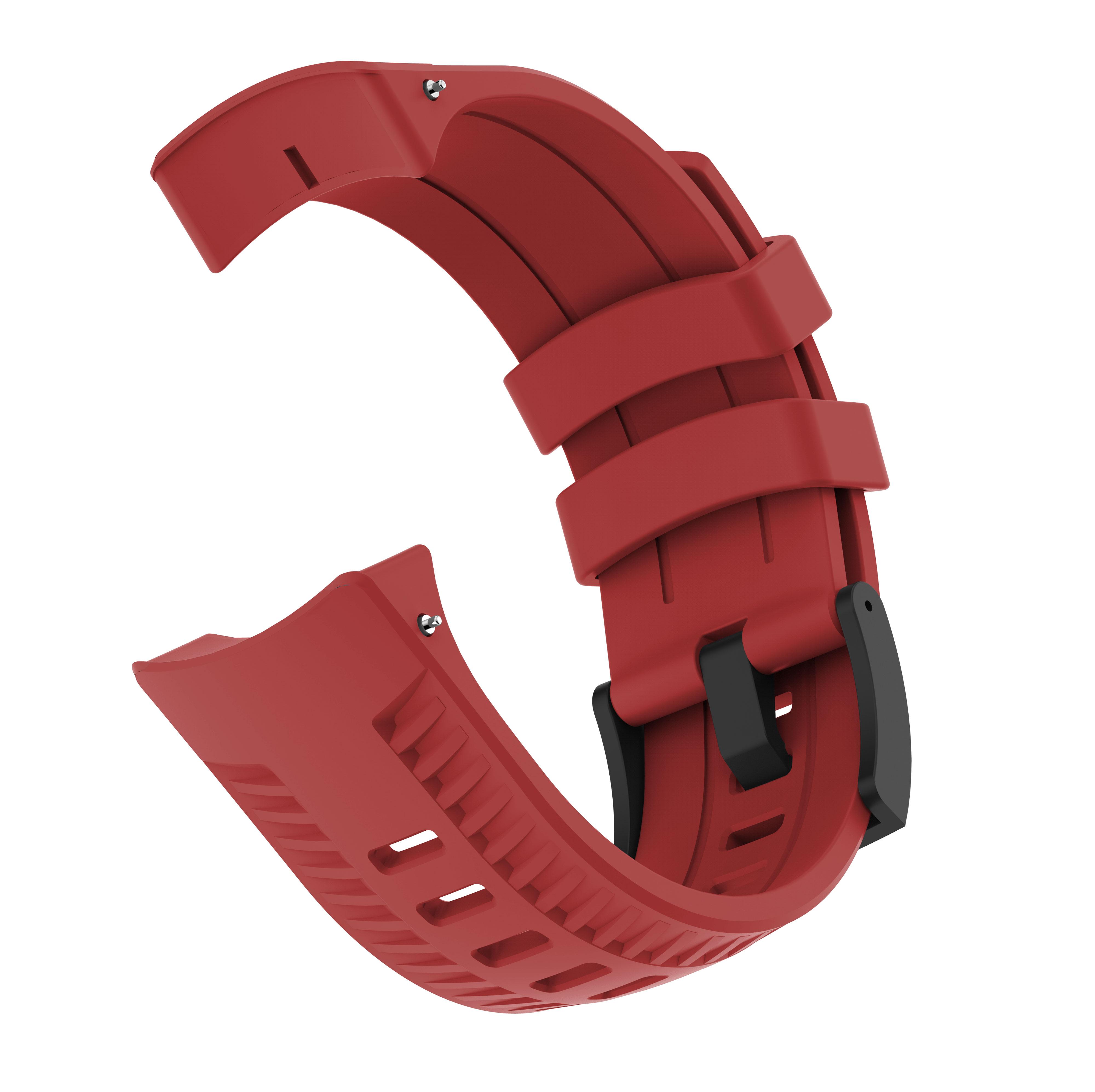 Спортивный силиконовый ремешок 24 мм для Suunto 9/9 Brao/Spartan Sport Wrist HR Baro/sport baro, сменный браслет для часов темно-красного
Спортивный силиконовый ремешок 24 мм для Suunto 9/9 Brao/Spartan Sport Wrist HR Baro/sport baro, сменный браслет для часов темно-красного