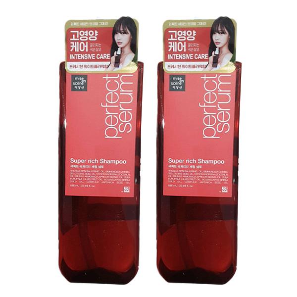 Mise-en-scene Perfect Super Rich Serum Shampoo 680ml x 2P One thing
Mise-en-scene Perfect Super Rich Serum Shampoo 680ml x 2P One thing