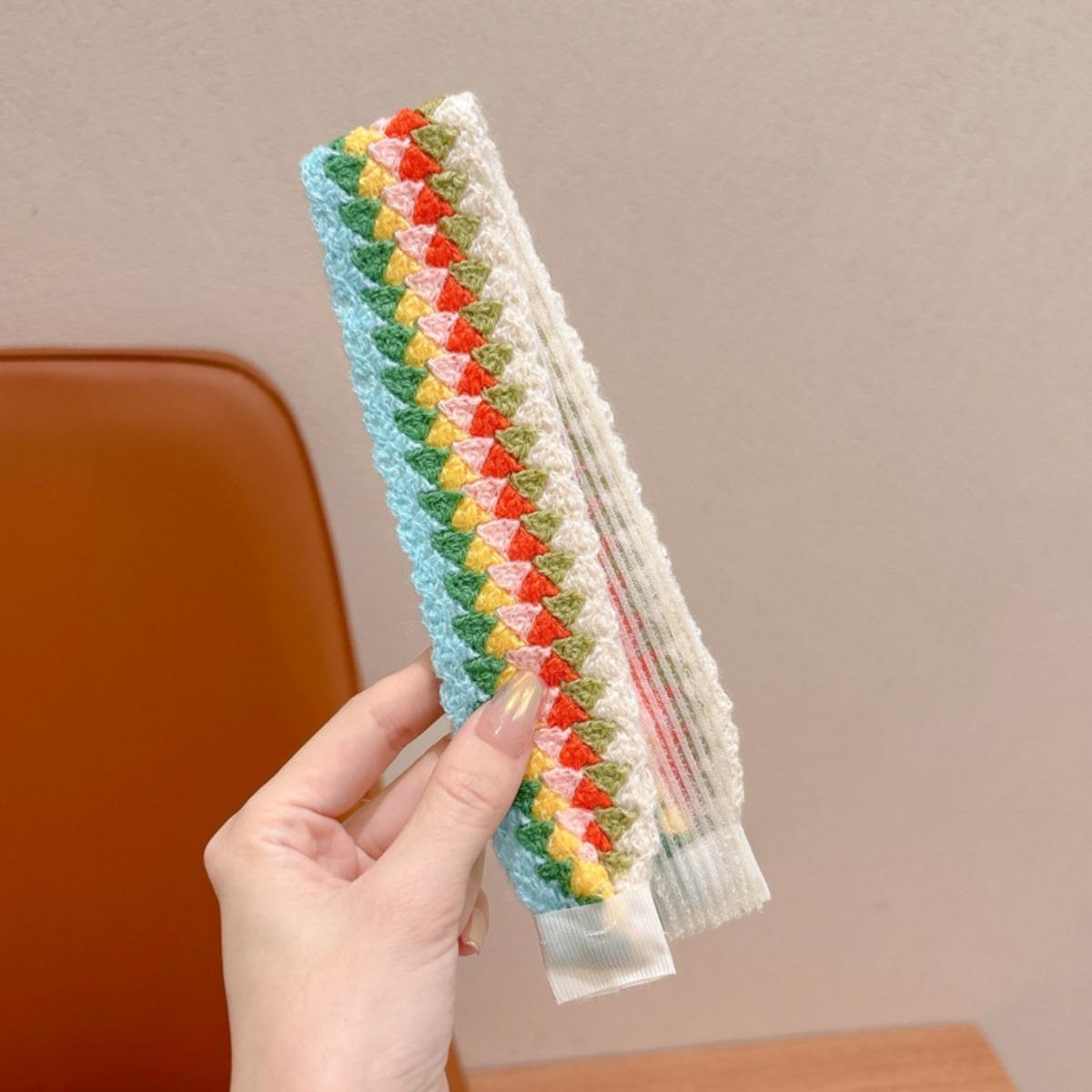 Velcro Hair Band for Women, Knitted Embroidery, Messy Hair Management Tool, Ideal for Various Hair Types, Autumn, Winter
Velcro Hair Band for Women, Knitted Embroidery, Messy Hair Management Tool, Ideal for Various Hair Types, Autumn, Winter