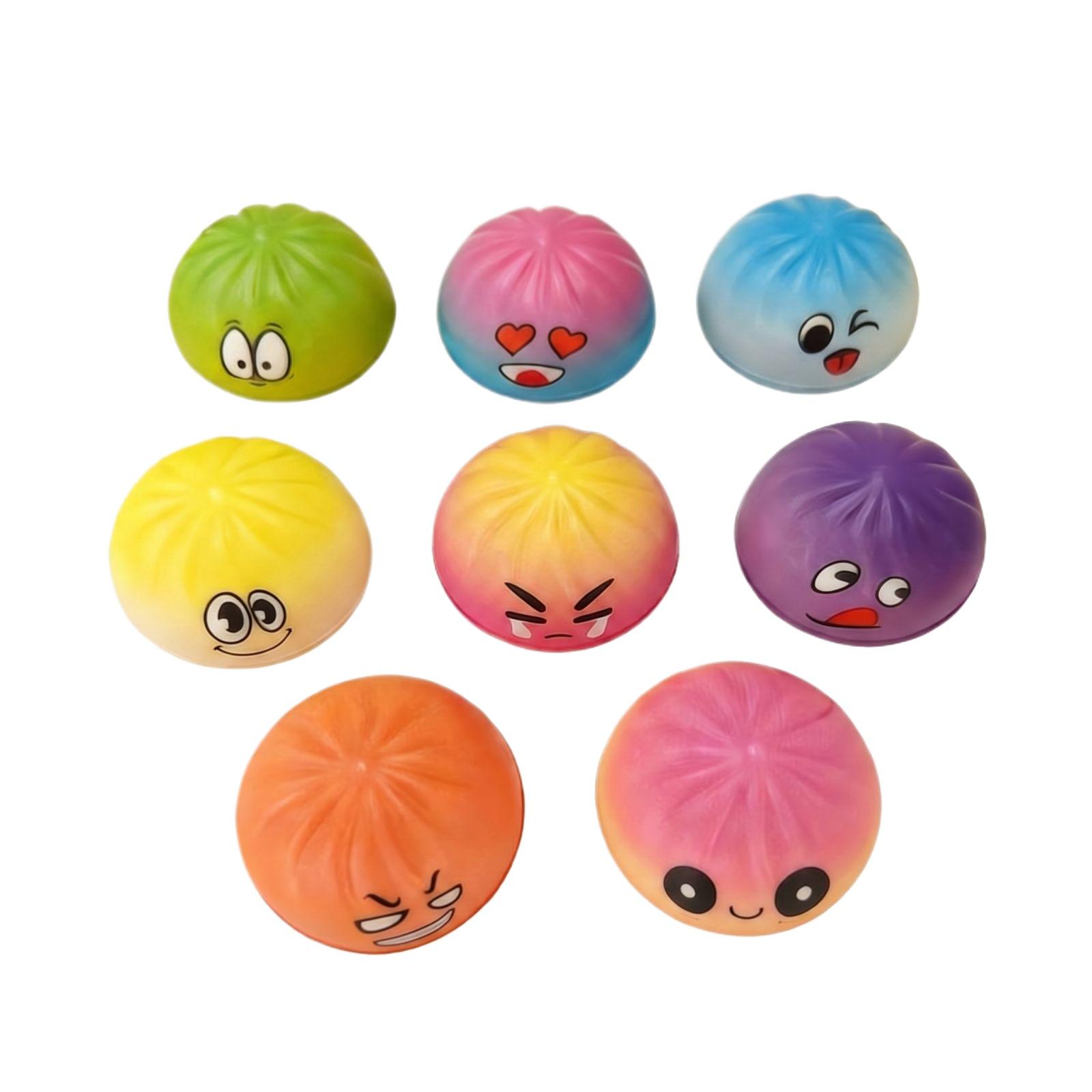 Mini Steamed Bun Stress Relief Toy Slow Rising Bun Shaped Squeeze Toy with Assorted Expressions for Desk Decoration and Hand Exercise One Size
Mini Steamed Bun Stress Relief Toy Slow Rising Bun Shaped Squeeze Toy with Assorted Expressions for Desk Decoration and Hand Exercise One Size