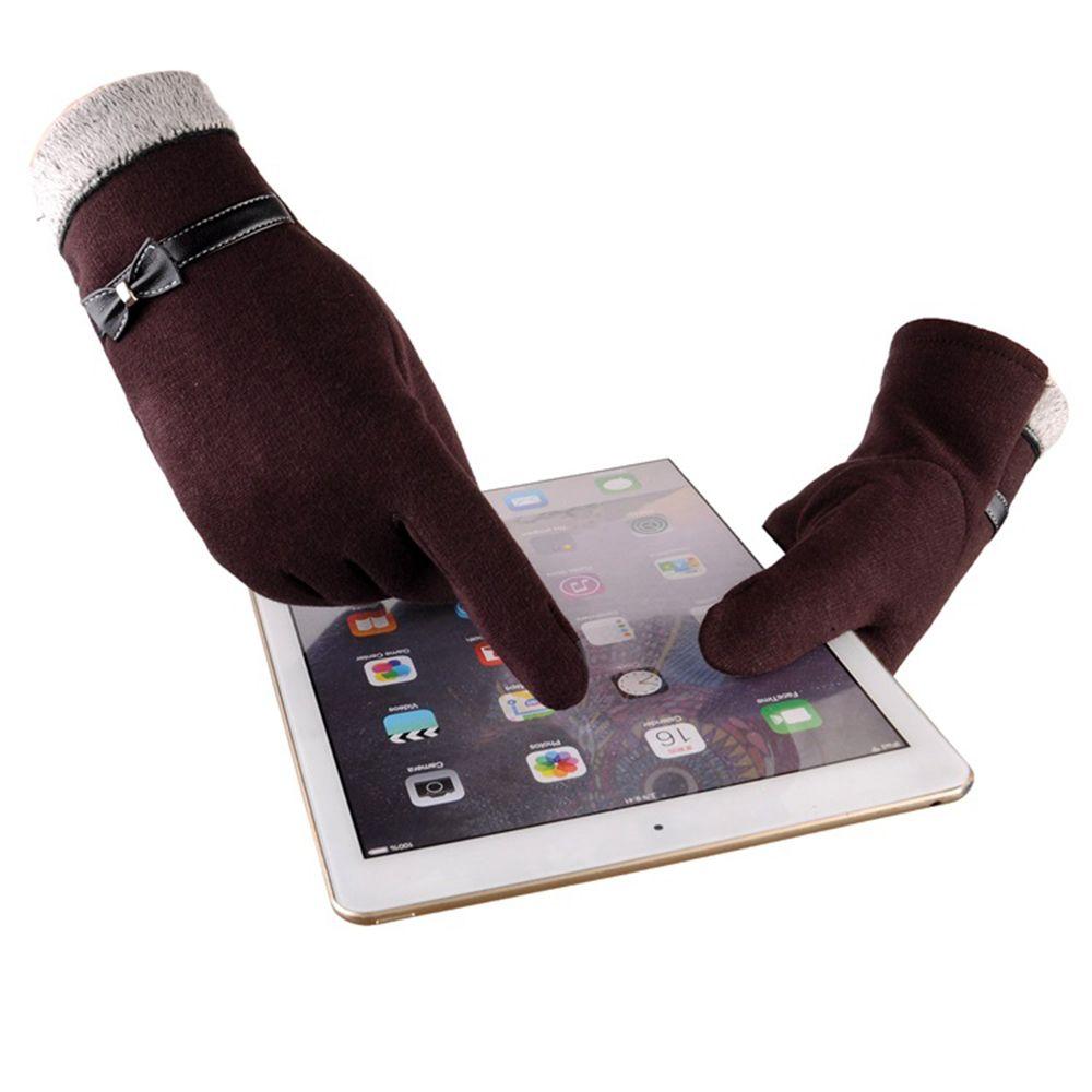 Warm Plush Anti-skid Outdoor Fashion Accessories TouchScreen Gloves Bow Mittens Full Finger Gloves чёрный
Warm Plush Anti-skid Outdoor Fashion Accessories TouchScreen Gloves Bow Mittens Full Finger Gloves чёрный
