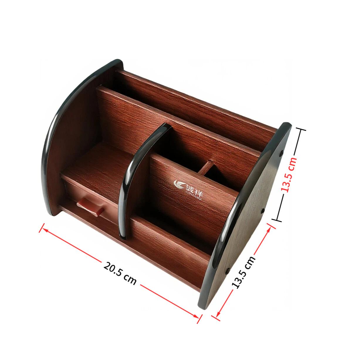 Chengxiang 6016 Multifunctional Wooden Pen Holder and Business Card Storage Box with Drawer
Chengxiang 6016 Multifunctional Wooden Pen Holder and Business Card Storage Box with Drawer