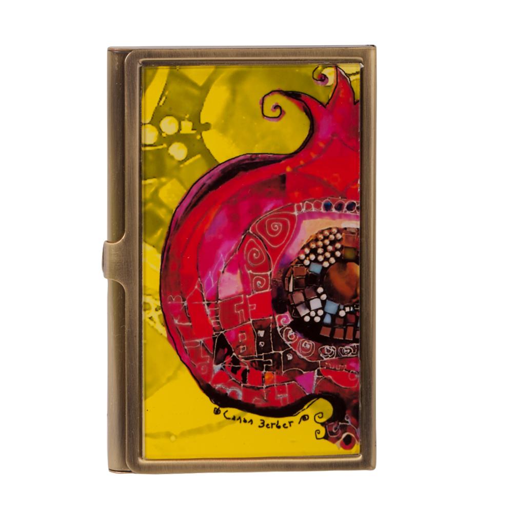 Biggdesign Fig Patterned Metal Cover Card Holder, Colorful Design, Metal Business Card Holder, ID Card Holder
Biggdesign Fig Patterned Metal Cover Card Holder, Colorful Design, Metal Business Card Holder, ID Card Holder