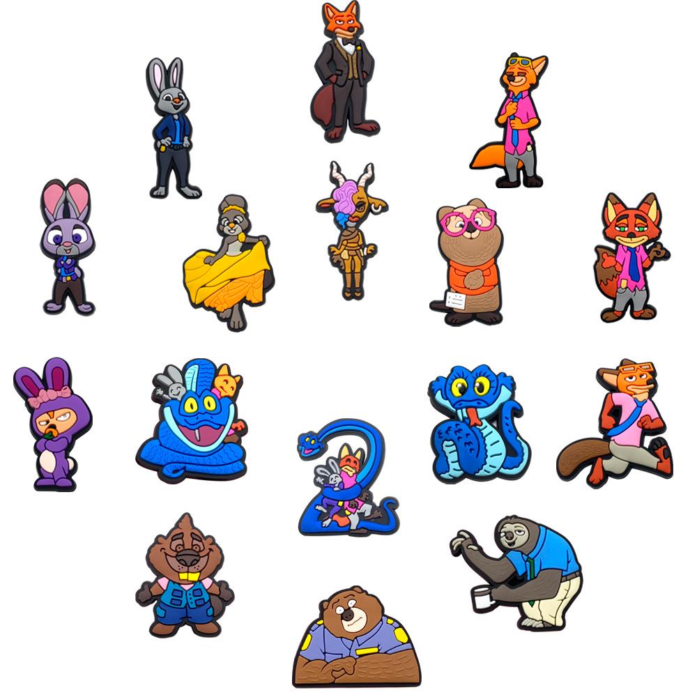 Zootopia 2 Judy Jack Clogs Soft Rubber Shoe Buckle Accessories for DIY Personalization
Zootopia 2 Judy Jack Clogs Soft Rubber Shoe Buckle Accessories for DIY Personalization