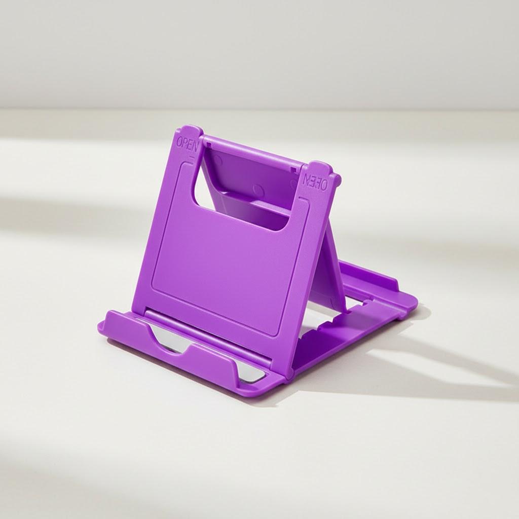 Foldable Plastic Desk Stand Holder for iPhone Xsmax Huawei P30 Xiaomi Mi 9 Mobile Phone Tripod Base фіолетовий
Foldable Plastic Desk Stand Holder for iPhone Xsmax Huawei P30 Xiaomi Mi 9 Mobile Phone Tripod Base фіолетовий