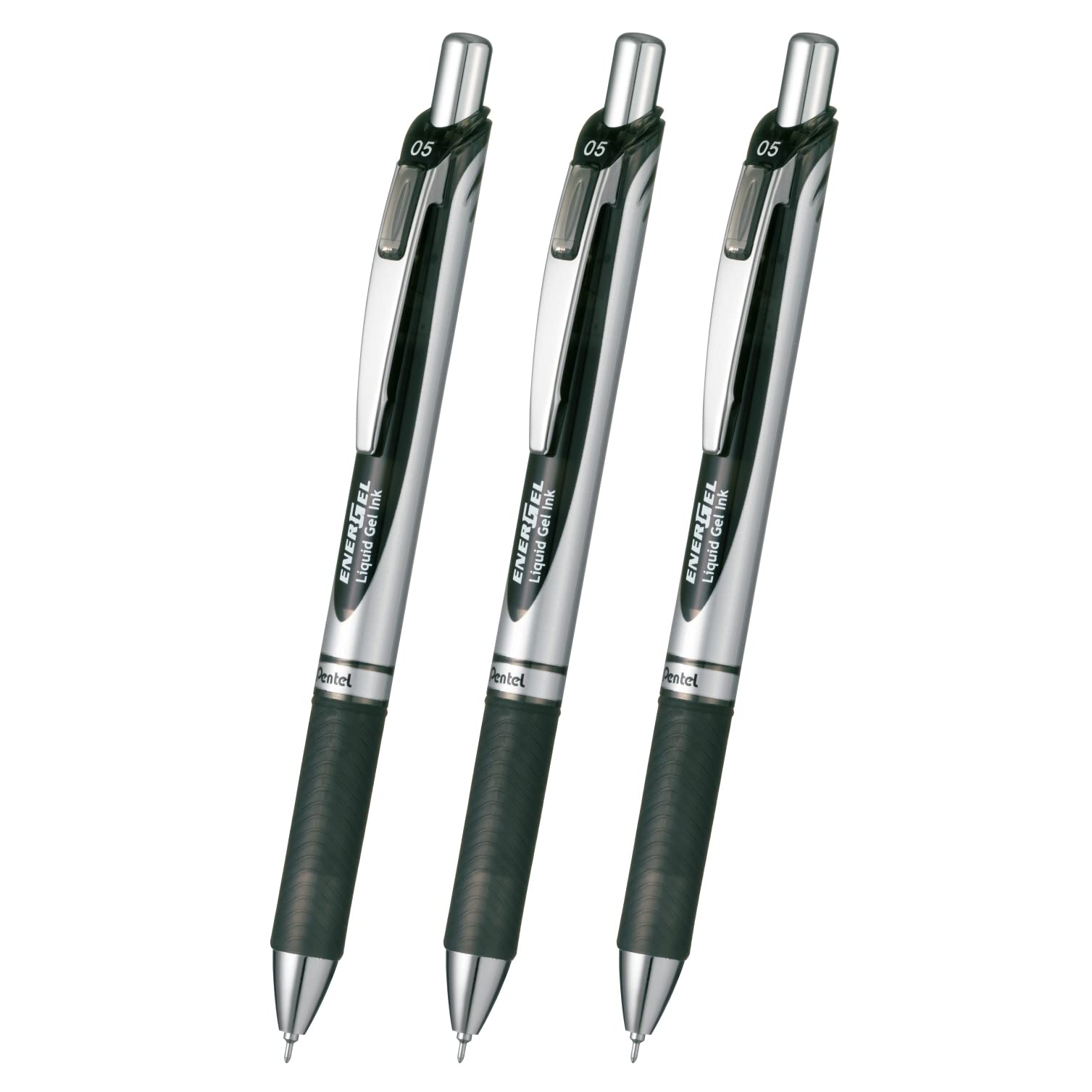 Шариковая ручка Pentel с гелевыми чернилами Energel Retractable BLN75ZA3AMZ черная 3 шт. 0,5 мм
Шариковая ручка Pentel с гелевыми чернилами Energel Retractable BLN75ZA3AMZ черная 3 шт. 0,5 мм