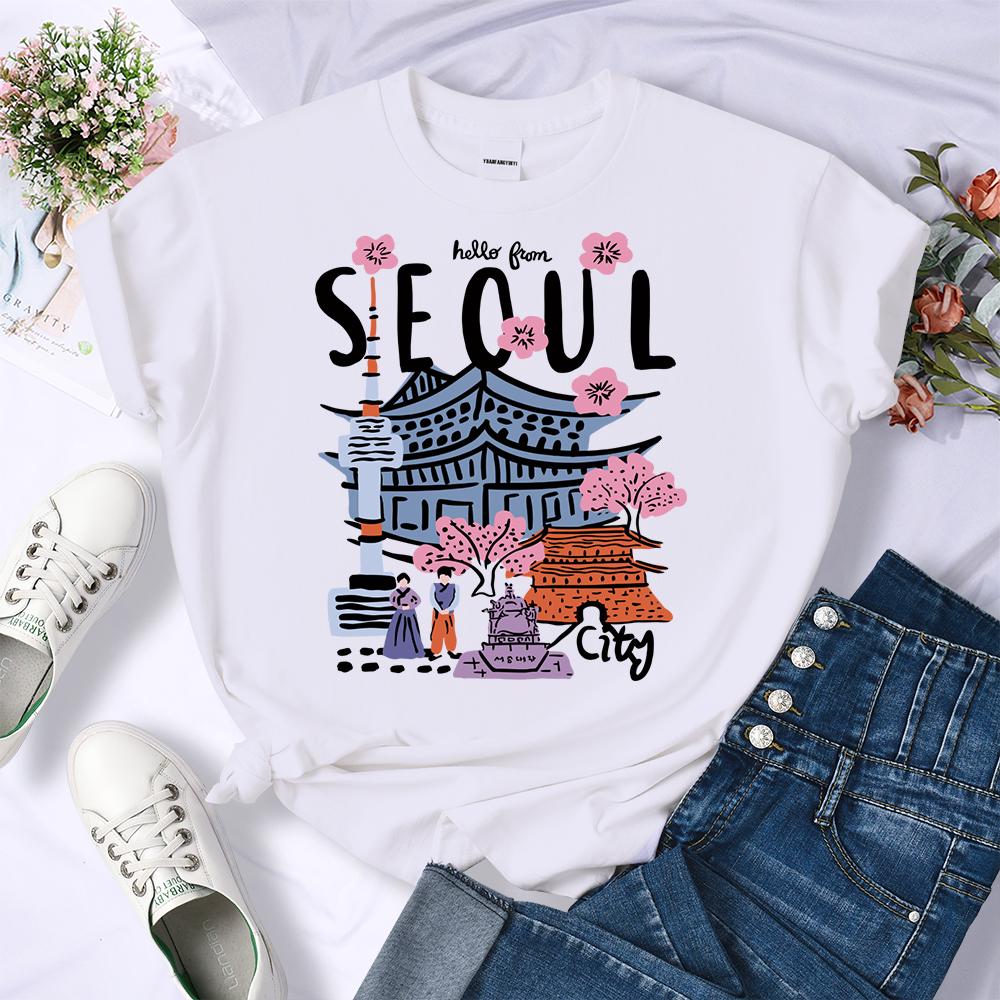 Сеул Красивый Пейзаж Принт Футболка Женская Мягкая Летняя Уличная Одежда Круглый Вырез Хип-Хоп Футболка Многоцветная Спортивная С Коротким Рукавом S
Сеул Красивый Пейзаж Принт Футболка Женская Мягкая Летняя Уличная Одежда Круглый Вырез Хип-Хоп Футболка Многоцветная Спортивная С Коротким Рукавом S