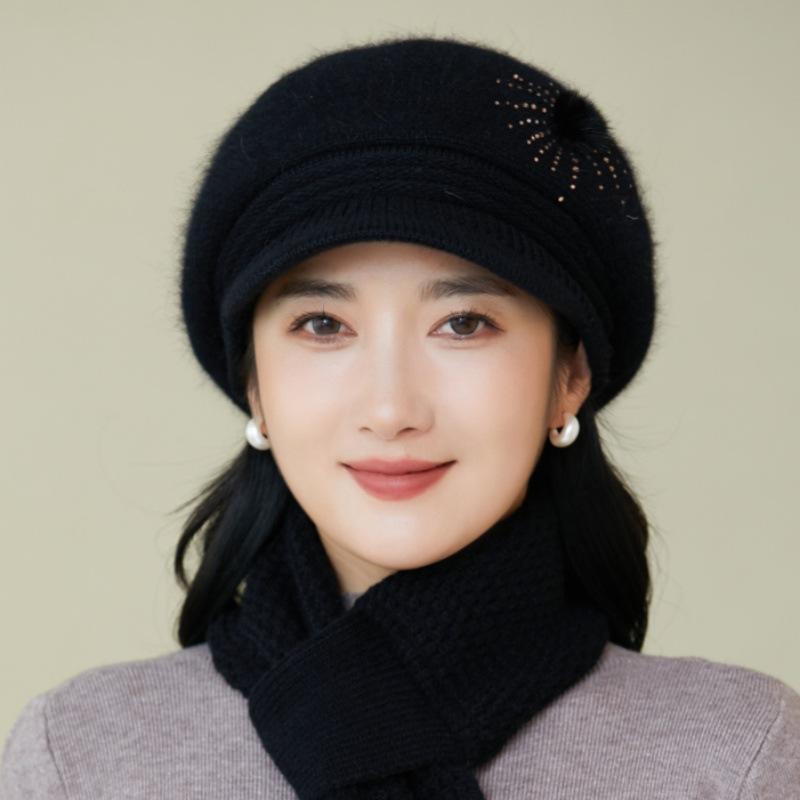 Шапка женская зимняя теплая плюшевая шерстяная шапка модная иностранная стиль защита от холода защита ушей утолщенная вязаная шапка single hat
Шапка женская зимняя теплая плюшевая шерстяная шапка модная иностранная стиль защита от холода защита ушей утолщенная вязаная шапка single hat