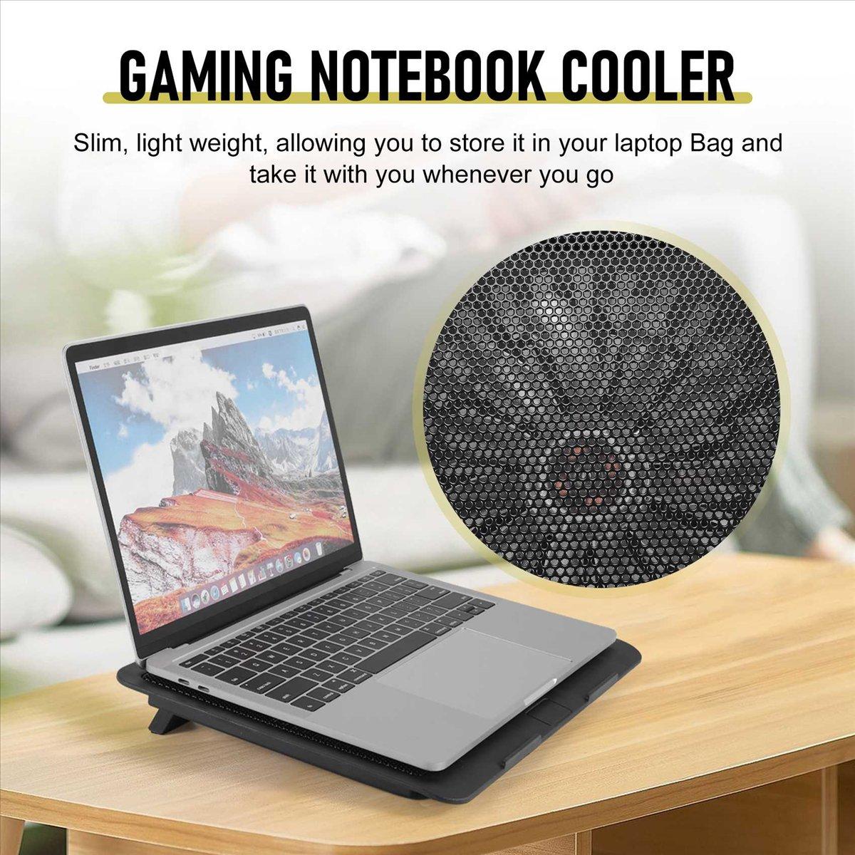 Laptop Fan Cooling Pad with Big Fans, Portable Laptop Cooling Fan with 2 in 1 USB Port, Blue LED Light, Adjustable Stand China Mainland
Laptop Fan Cooling Pad with Big Fans, Portable Laptop Cooling Fan with 2 in 1 USB Port, Blue LED Light, Adjustable Stand China Mainland