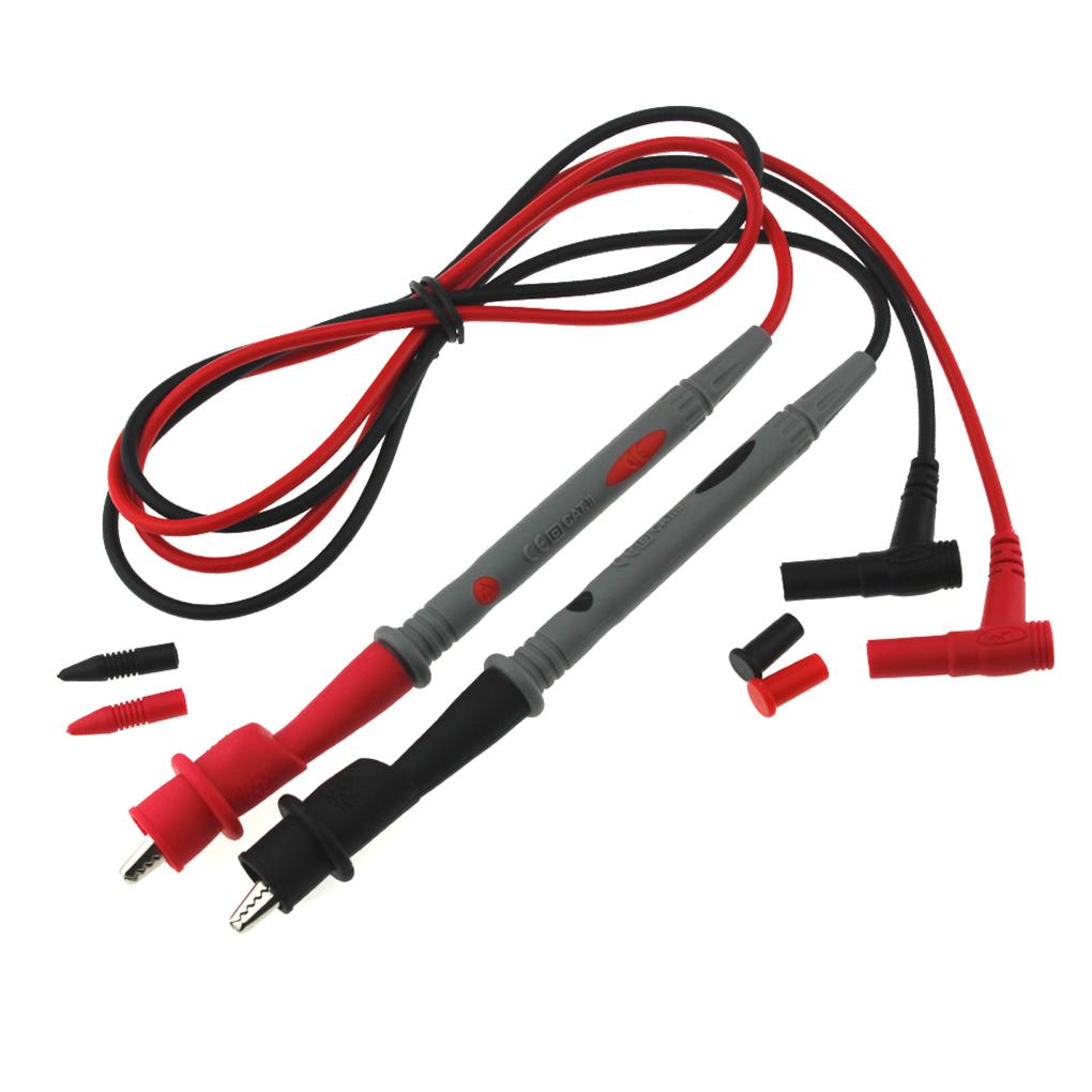 1 Pair Multimeter Test Pin Electrician Wire Pen Probe Insulated Handle Needle Professional Measurement with clip
1 Pair Multimeter Test Pin Electrician Wire Pen Probe Insulated Handle Needle Professional Measurement with clip
