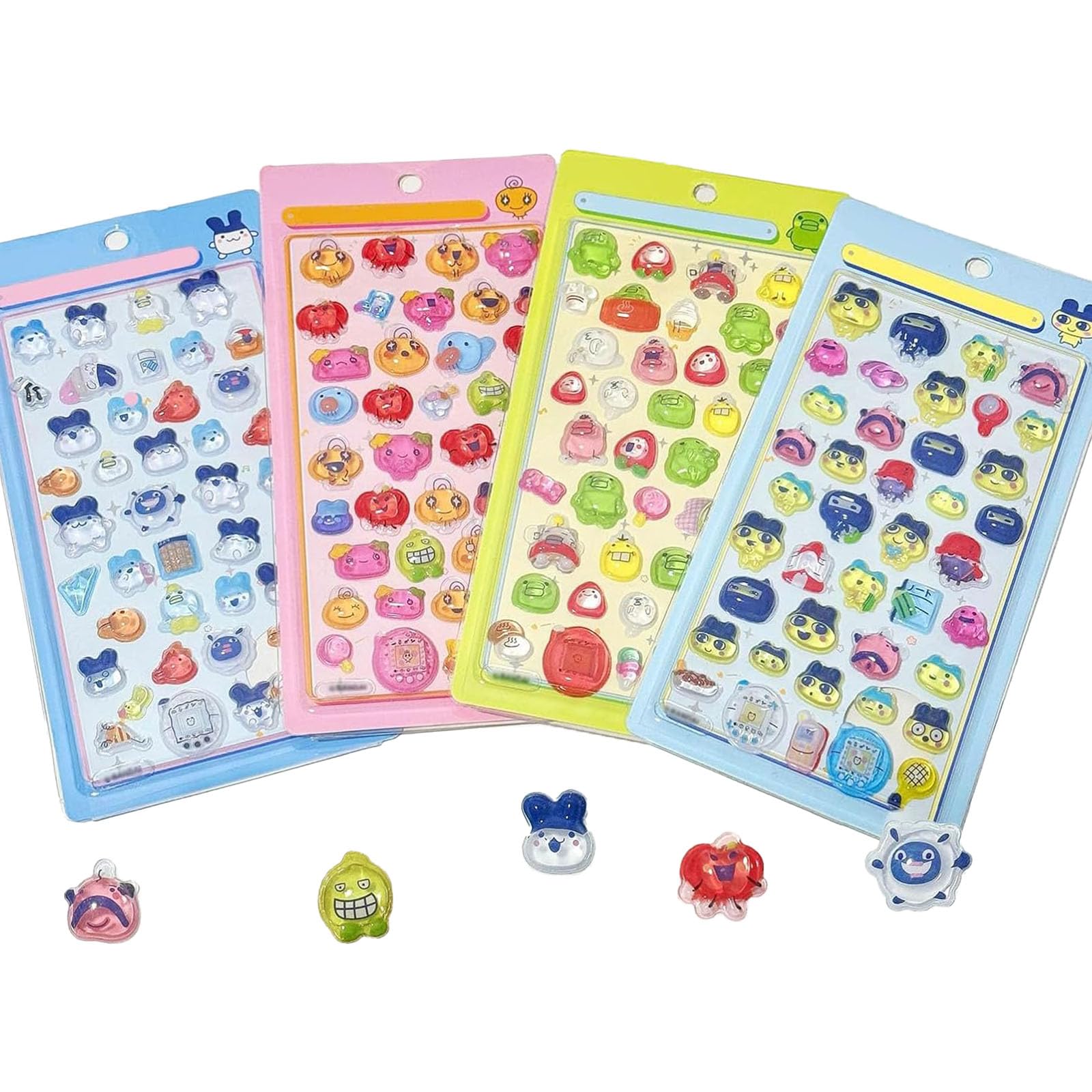 Minarena 3D Sticker Set 4 Sheets Embossed Puffy Texture PVC Child-Friendly Removable Notebook Water Bottle Smartphone Decoration Various Styles Craft
Minarena 3D Sticker Set 4 Sheets Embossed Puffy Texture PVC Child-Friendly Removable Notebook Water Bottle Smartphone Decoration Various Styles Craft