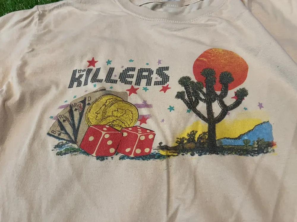 Vintage The Killers Band Tee Desert Scene Sand Color Shirt Unisex S to 5XL MQ050 Unisex T-Shirt S
Vintage The Killers Band Tee Desert Scene Sand Color Shirt Unisex S to 5XL MQ050 Unisex T-Shirt S