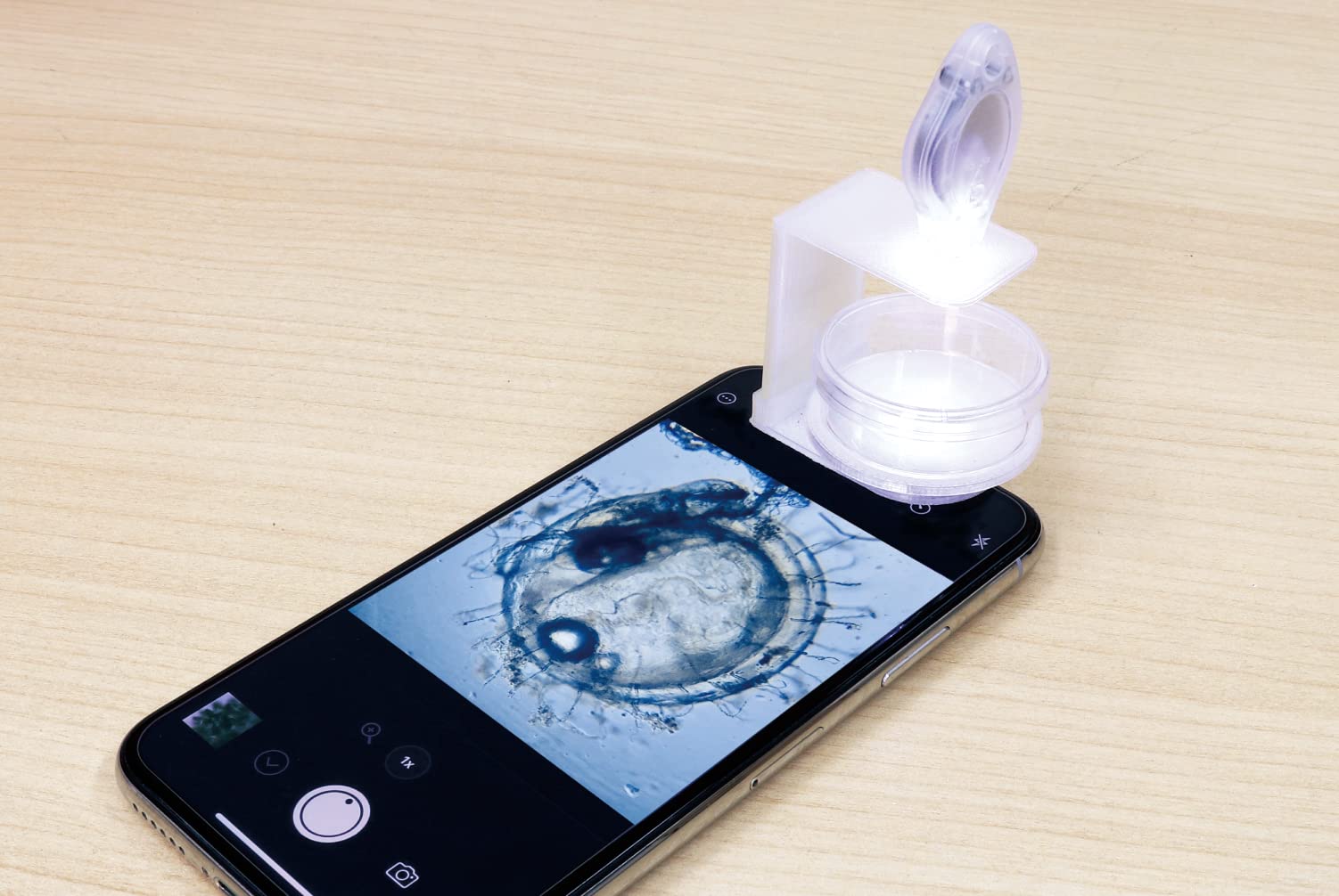 Artec Mobile Microscope 80x 93166 Mobile Microscope Smartphone Observation Free Research Summer Vacation Microscope Smartphone Accessories (Egg
Artec Mobile Microscope 80x 93166 Mobile Microscope Smartphone Observation Free Research Summer Vacation Microscope Smartphone Accessories (Egg