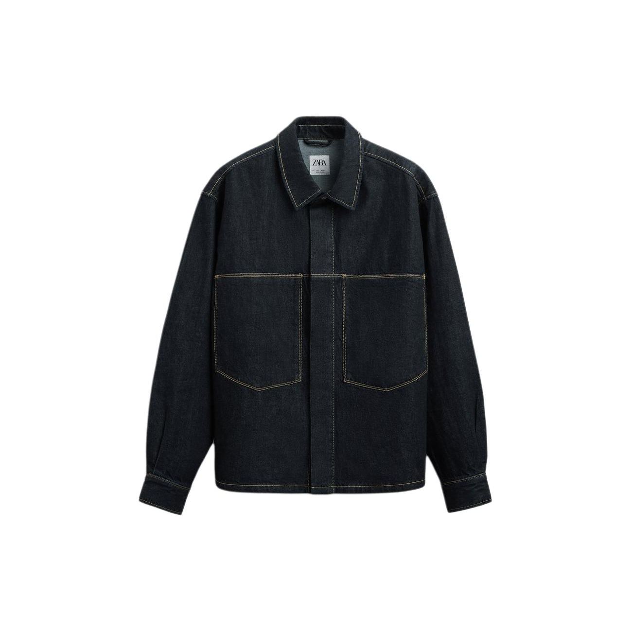 Zara Ss24 Year Of The Dragon Limited Edition Pocket Design Single-Breasted Square Neck Denim Long Sleeve Shirt Men shirts Blue 7627408-400 L
Zara Ss24 Year Of The Dragon Limited Edition Pocket Design Single-Breasted Square Neck Denim Long Sleeve Shirt Men shirts Blue 7627408-400 L