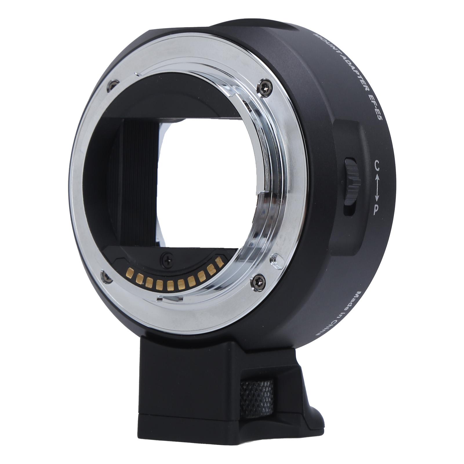 Адаптер объектива с автофокусом VILTROX EFE5 для объектива OLED EF EFS к креплению NEX для Sony A9 A7
Адаптер объектива с автофокусом VILTROX EFE5 для объектива OLED EF EFS к креплению NEX для Sony A9 A7