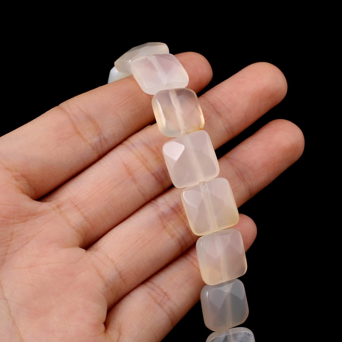 Бусины из натурального камня, агаты/малахит, квадратные граненые бусины для изготовления ювелирных изделий, ожерелье, браслет, серьги, аксессуар White Agate/11x11x6mm
Бусины из натурального камня, агаты/малахит, квадратные граненые бусины для изготовления ювелирных изделий, ожерелье, браслет, серьги, аксессуар White Agate/11x11x6mm