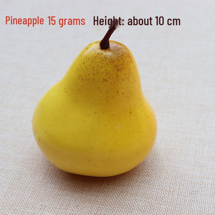 Artificial Pear and Apple Fruit Models for Home Decor and Photography Props жовтий/грушевий
Artificial Pear and Apple Fruit Models for Home Decor and Photography Props жовтий/грушевий