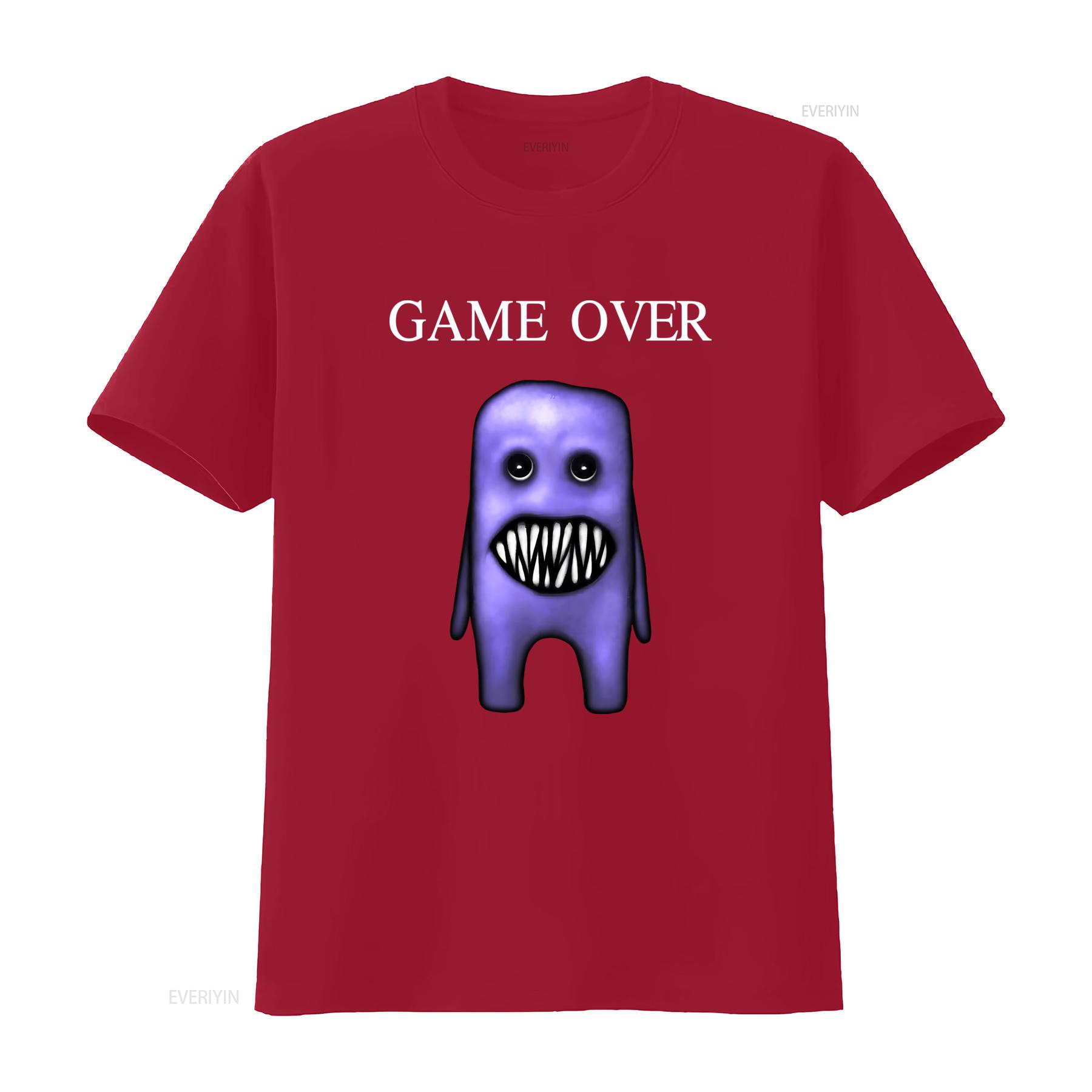 Game Over Fuwatti Aooni T Shirt for Soft Cotton vintage Washed streetwear Stylish homme Casual Slightly Top For Everyday Wear S
Game Over Fuwatti Aooni T Shirt for Soft Cotton vintage Washed streetwear Stylish homme Casual Slightly Top For Everyday Wear S