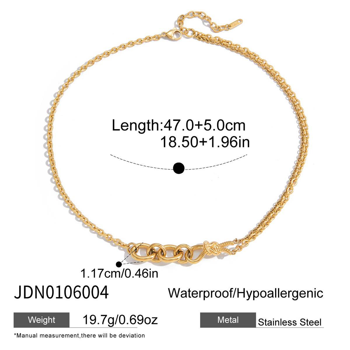 Ожерелье для девочек Премиальная ключичная цепочка Не тускнеющая бижутерия Ожерелье из нержавеющей стали
Ожерелье для девочек Премиальная ключичная цепочка Не тускнеющая бижутерия Ожерелье из нержавеющей стали