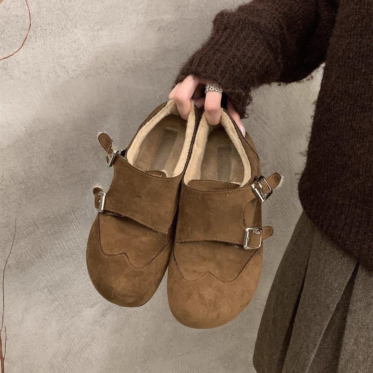 British small leather shoes children s flat-bottomed plush winter fluffy shoes retro loafers warm snow cotton shoes 40 хакі
British small leather shoes children s flat-bottomed plush winter fluffy shoes retro loafers warm snow cotton shoes 40 хакі