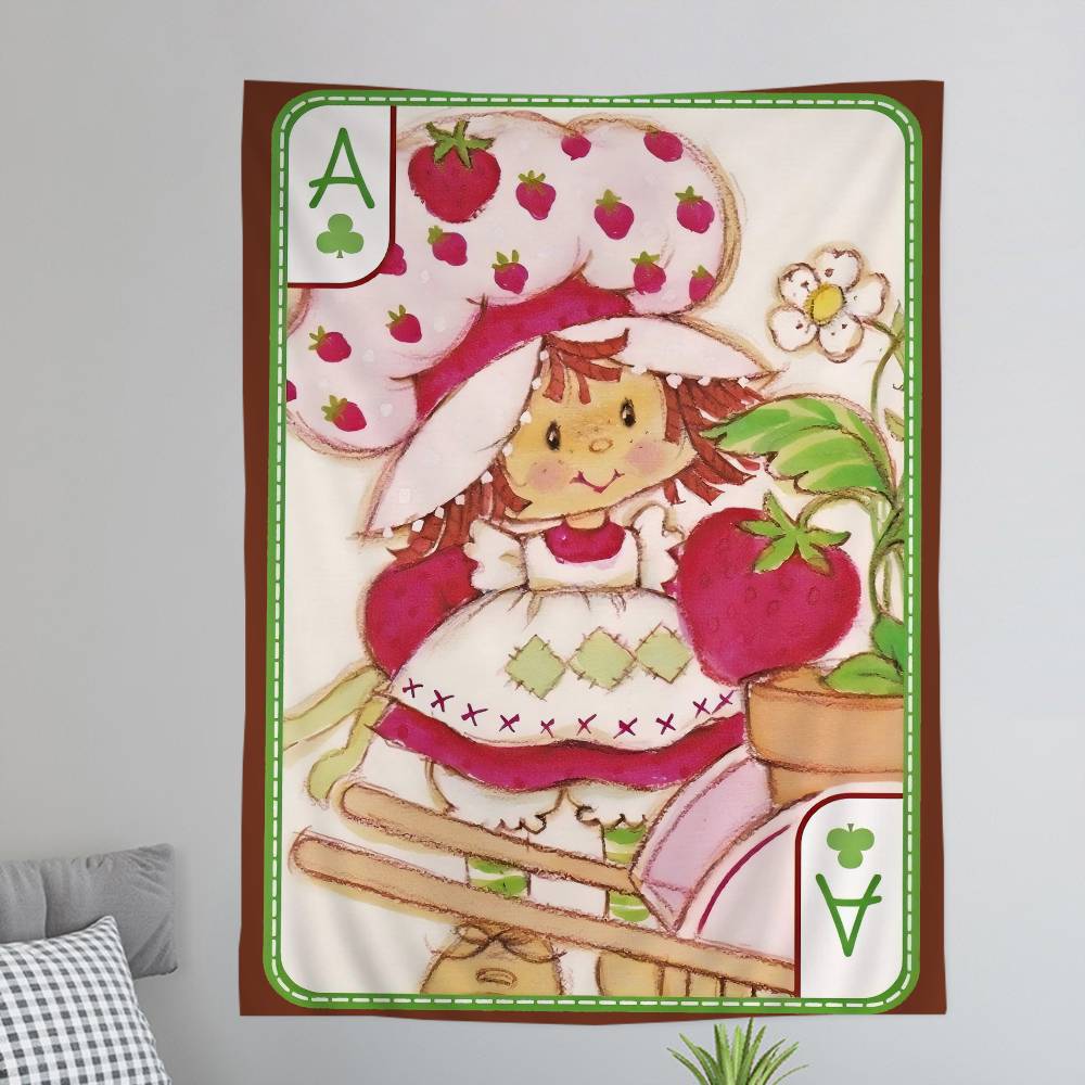 Cartoon Strawberry Shortcake DIY Wall Tapestry Art Science Fiction Room Home Decor Wall Art Decor 74x94cm(29x37in)
Cartoon Strawberry Shortcake DIY Wall Tapestry Art Science Fiction Room Home Decor Wall Art Decor 74x94cm(29x37in)