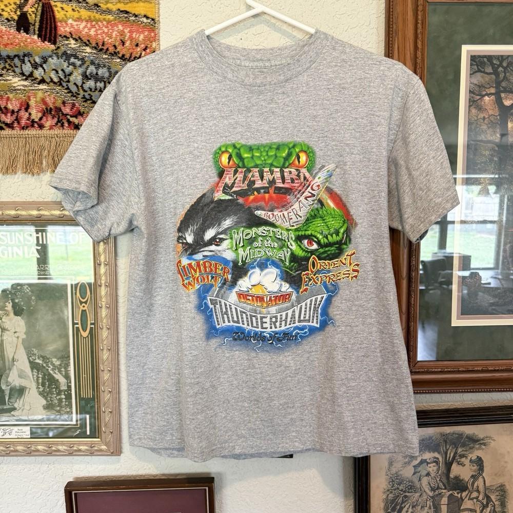 Vintage Mamba Roller Worlds Of Fun Tshirt All Size S to 5XL UR010 Unisex T-Shirt XXXXL
Vintage Mamba Roller Worlds Of Fun Tshirt All Size S to 5XL UR010 Unisex T-Shirt XXXXL
