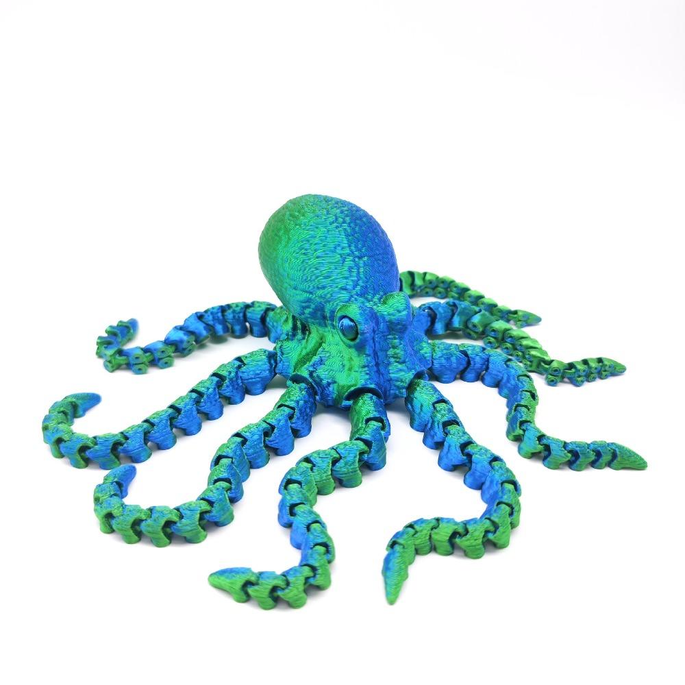 Яркая 3D-печатная фигурка осьминога с 3D-печатным шарнирным телом, шарнирная фигурка, универсальный дизайн, модель животного-симулятора
Яркая 3D-печатная фигурка осьминога с 3D-печатным шарнирным телом, шарнирная фигурка, универсальный дизайн, модель животного-симулятора